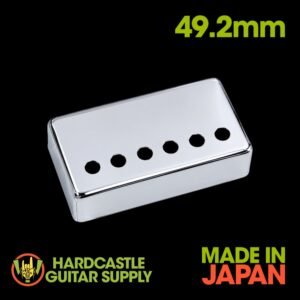 Premium USA-fit Humbucker Cover 49.2mm (Chrome)