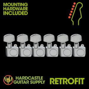 Retrofit Tuners 2-Pin 6-in-line (Chrome)