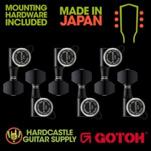 Gotoh® SG381-07 3+3 (Black) MG-T