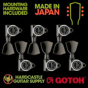 Gotoh® SG301-04 3+3 (Black) MG-T