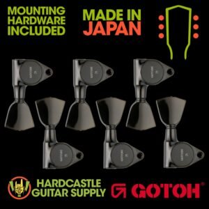 Gotoh® SG301-04 3+3 (Black)