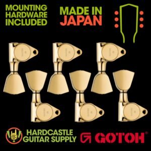 Gotoh® SG301-04 3+3 (Gold)