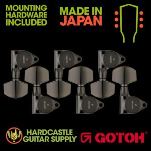 Gotoh® SG301-01 3+3 (Black)