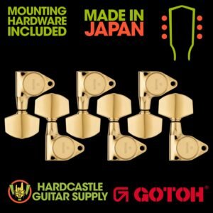 Gotoh® SG301-01 3+3 (Gold)