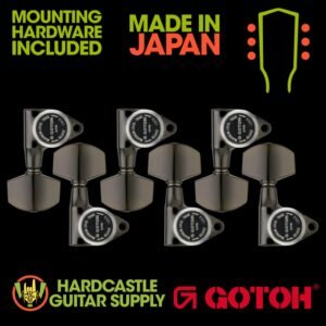 Gotoh® SG301-01 3+3 (Black) MG-T
