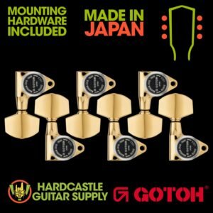 Gotoh® SG301-01 3+3 (Gold) MG-T