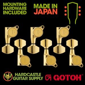 Gotoh® SG381-07 3+3 (Gold)