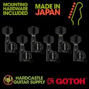 Gotoh® SG381-07 6-in-Line (Black)