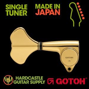 Gotoh® GB707 Right (Gold) - Single Tuner (Treble Side)