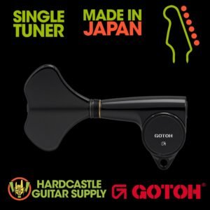Gotoh® GB707 Right (Black) - Single Tuner (Treble Side)