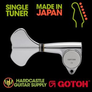 Gotoh® GB707 Right (Chrome) - Single Tuner (Treble Side)